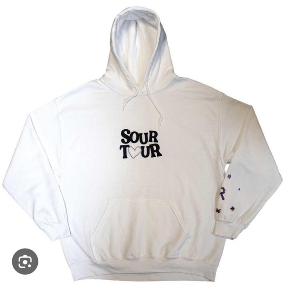 Olivia Rodrigo- Butterfly Halo Sour Merch (white M) - Picture 1 of 5